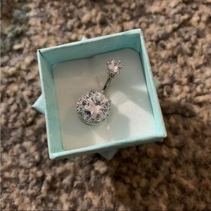 Sterling Silver Belly Ring 925